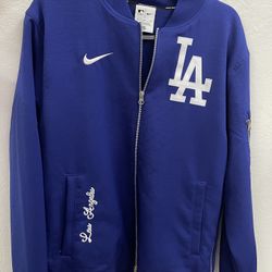 2024 Nike Dodgers Bomber Jacket Size Medium