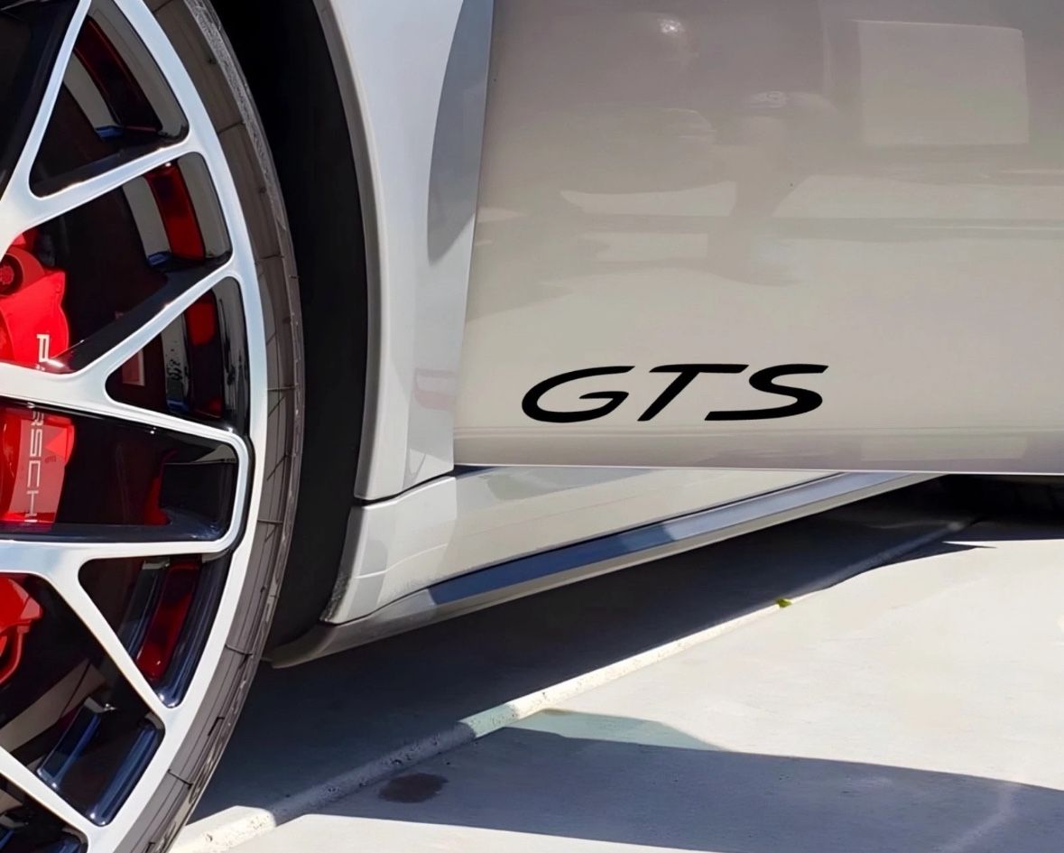 GTS Small Door Decals Set Porsche 911 2020-2025 992