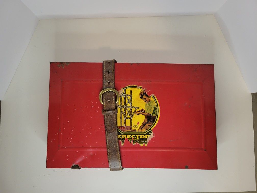 Vintage 1950's A.C. Gilbert Co. Erector Set WITH Instructions Airplane Ride No. 6 1/2 All Electric