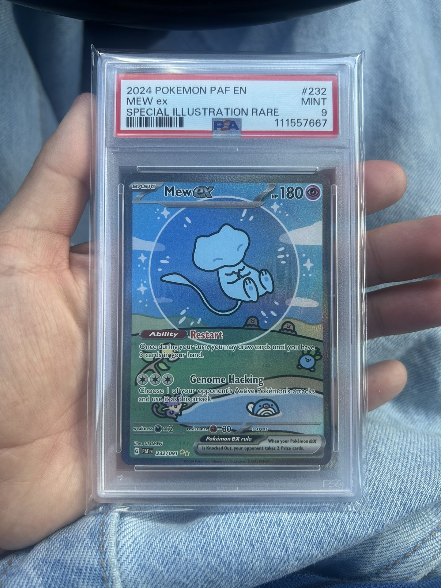 bubble mew psa9