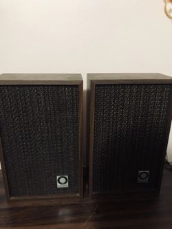 Vintage Panasonic SB-6102 Speakers Wood Cabinet Made in Japan Tested Work good