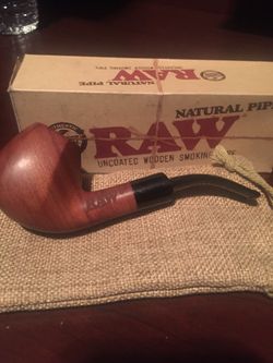 RAW wooden pipe