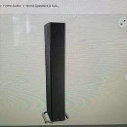 Definitive Technology BP9040 Tower Speaker With 8 Inch Subwoofer Black