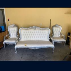 3 Pc French Style Seating Set
