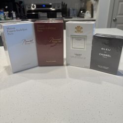 FRAGRANCES - PERFUMES/COLOGNES (Baccarat, Creed, Chanel)