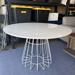 CB2 compass dining table