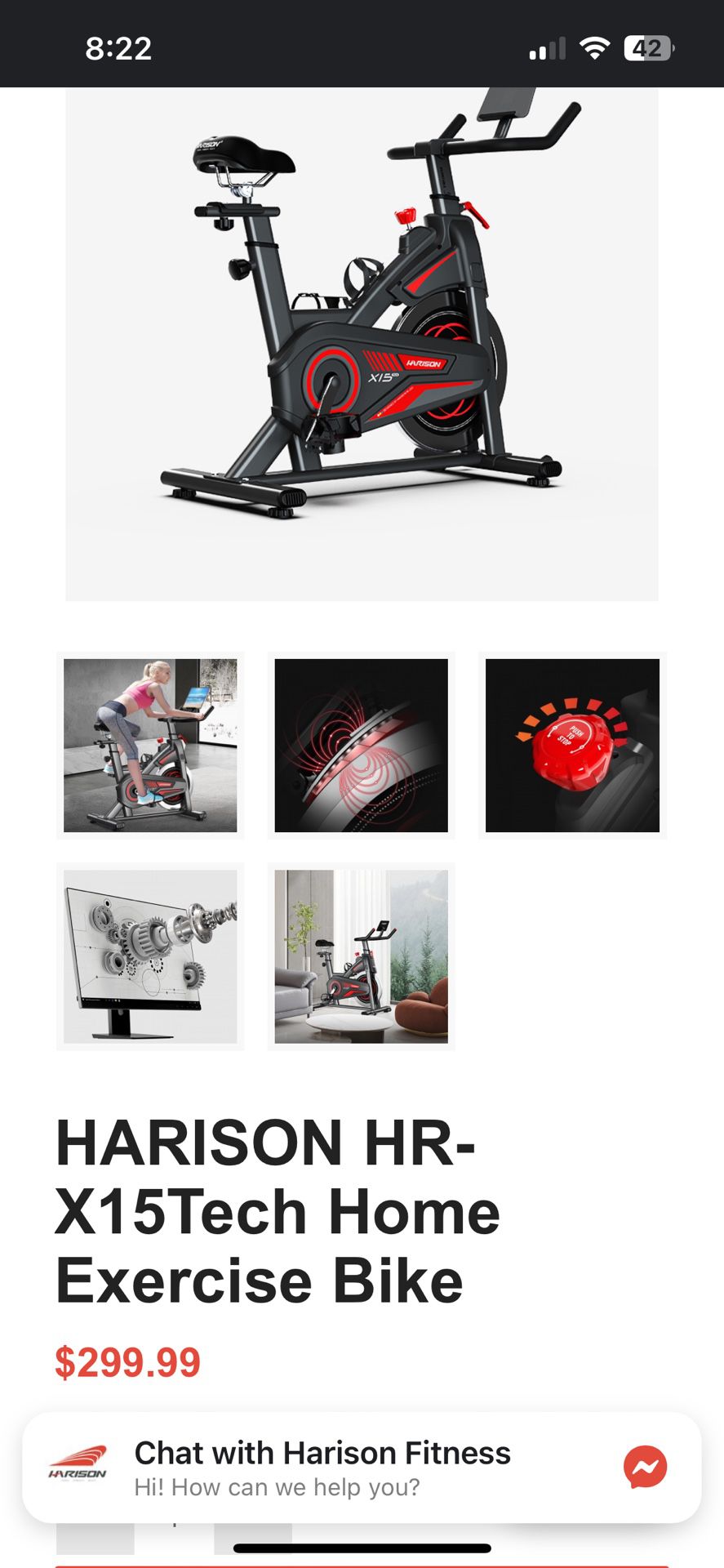 Exercise Bike - Harison HR15