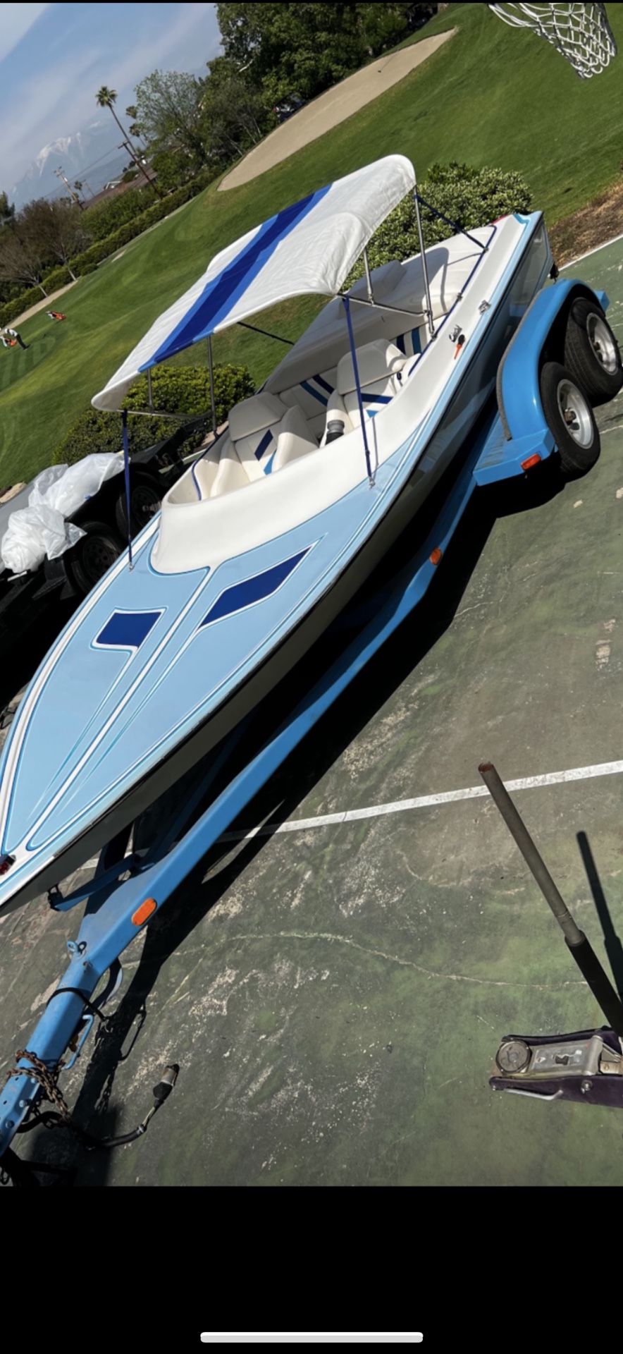 76 Cheetah Jet boat Ready For Ls Swap