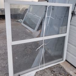 New Condition 53x50 IMPACT WINDOW Aluminum Frame