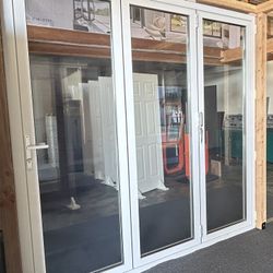 Aluminum bifold-doors Folding Glass Doors Durable Doors In Stock
