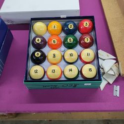 Used Aramith Ball Set