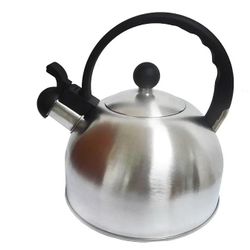 RC2376 2.64 quart Stainless Steel Whistling Tea Kettle, Brushed Satin, 2.5 L