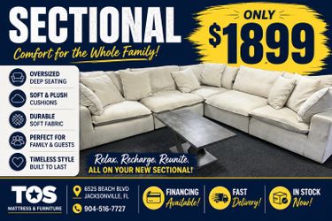 Sereen 6PC Modular Sectional. 🚚WE DELIVER🚚