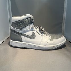 Air Jordan 1 Retro High OG Stealth White 555088-037 Men’s  Size 9 1/2
