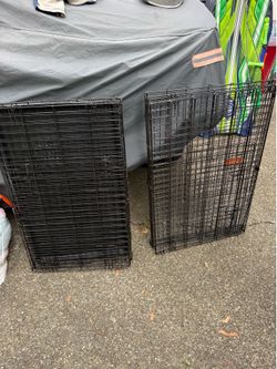 2 dog kennels