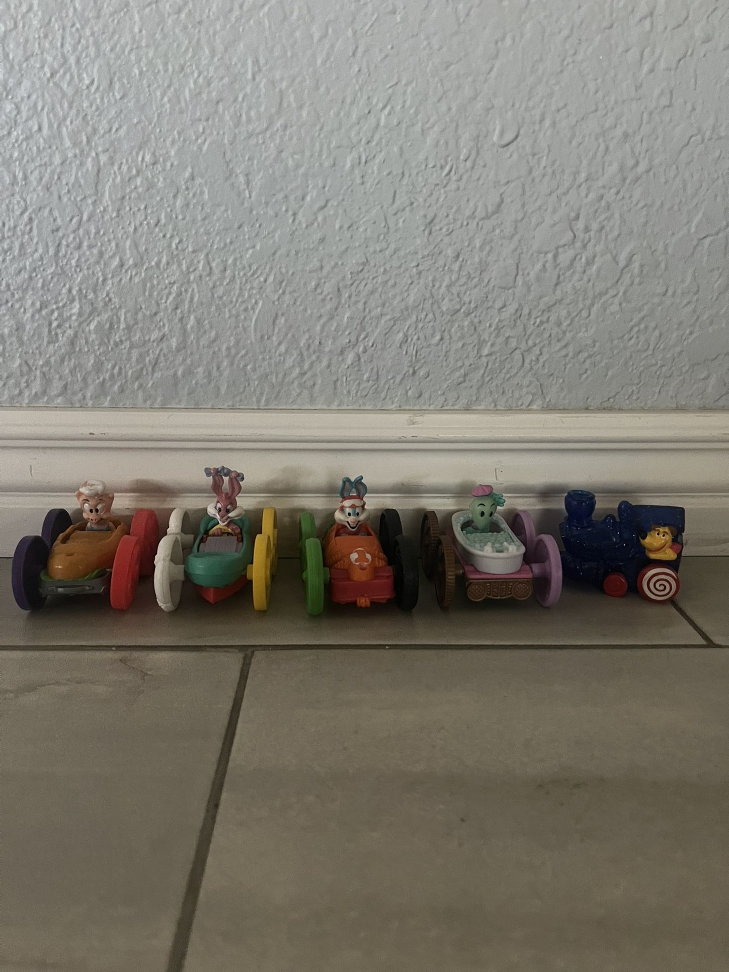 Vintage 1990’s McDonalds Happy Meal Flip Cars & Train Car