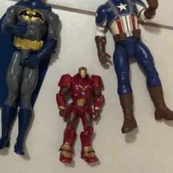 Batman Captain America Iron Man
