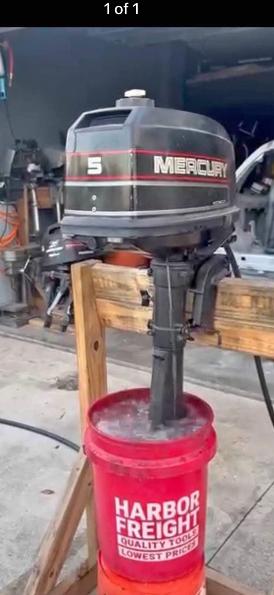 1995 Mercury 2 stoke 5hp Boat Motor