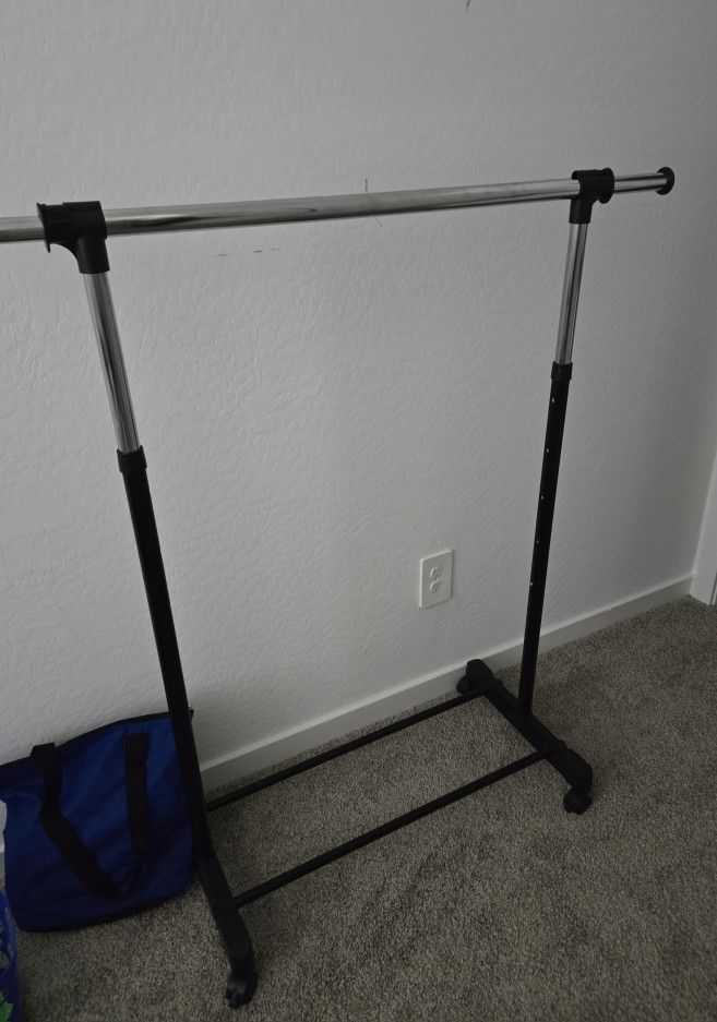 Need Gone! Portable Clothes Rack!