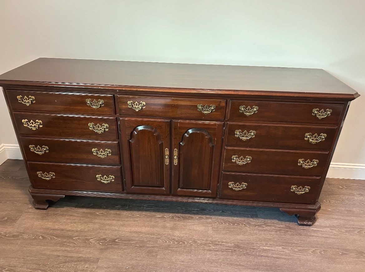 Ethan Allen Solid Wood Dresser