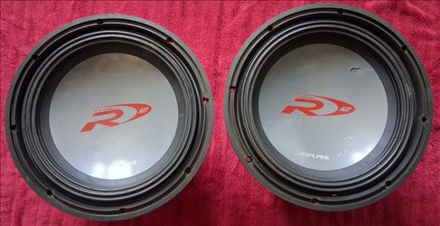 Alpine Type R12 Speakers