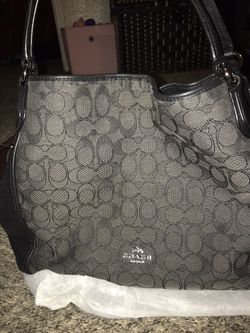 Black Coach purse