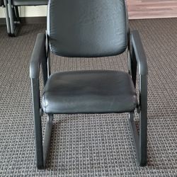 Vinyl/metal Chairs (10)