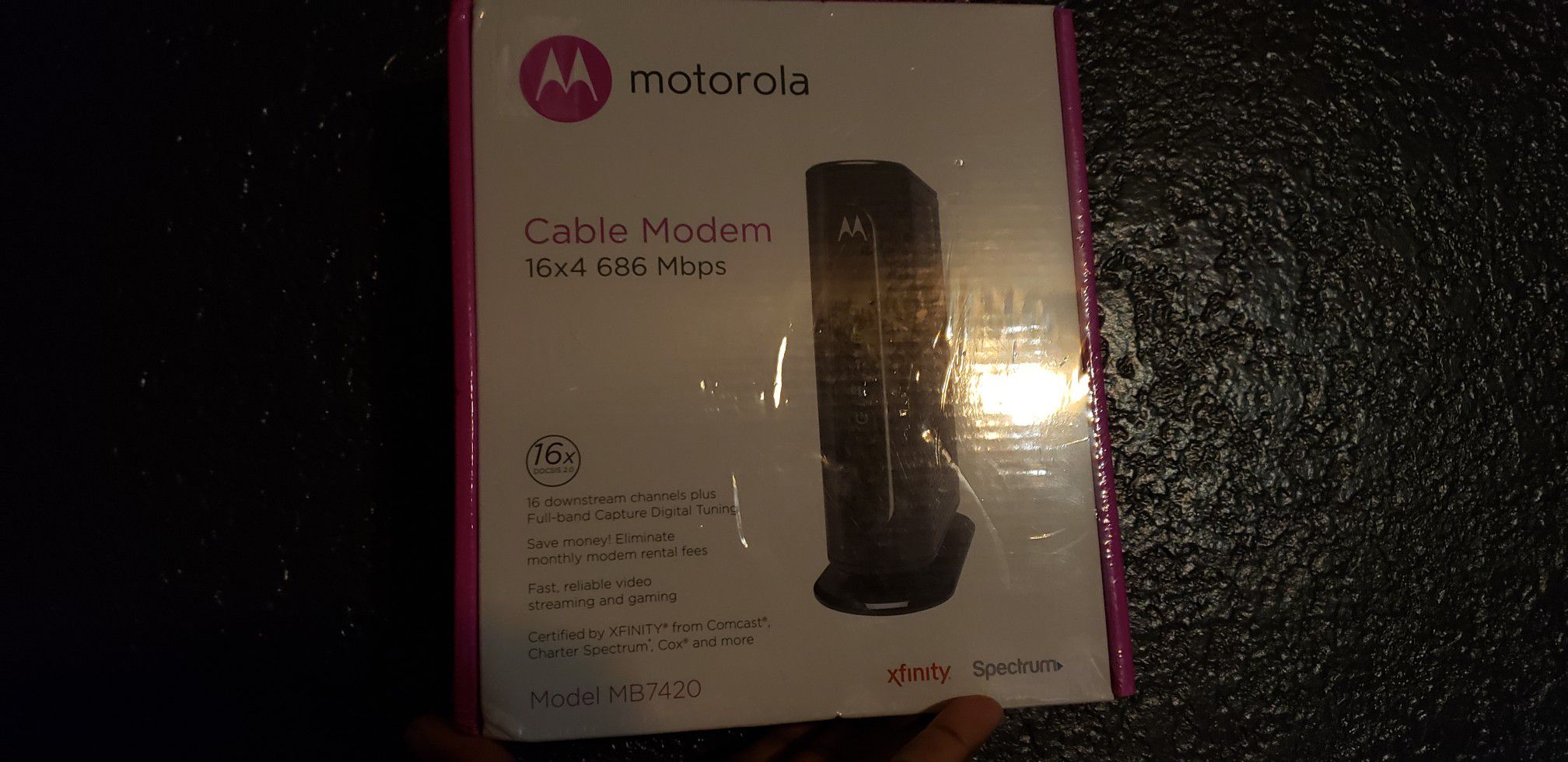 Motorola cable modem $50 Brand new