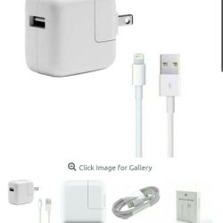 Charger 12w / 3ft / Apple / IPhone, Tablet, Etc
