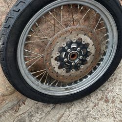 Harley Davidson Tire And Rim 