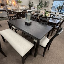 6 Pc Dining Table No Credit Needed $10 Down 