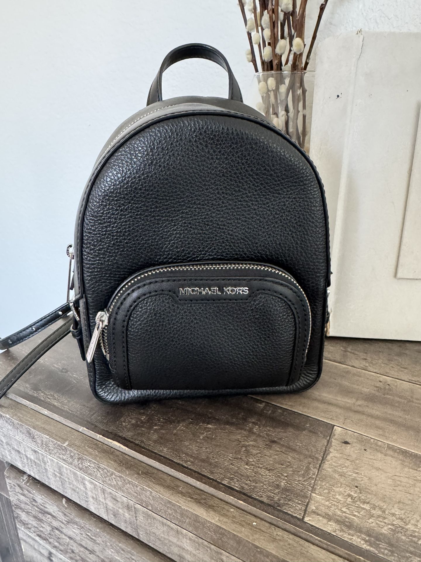 Jaycee Extra-Small Pebbled Leather Convertible Backpack
