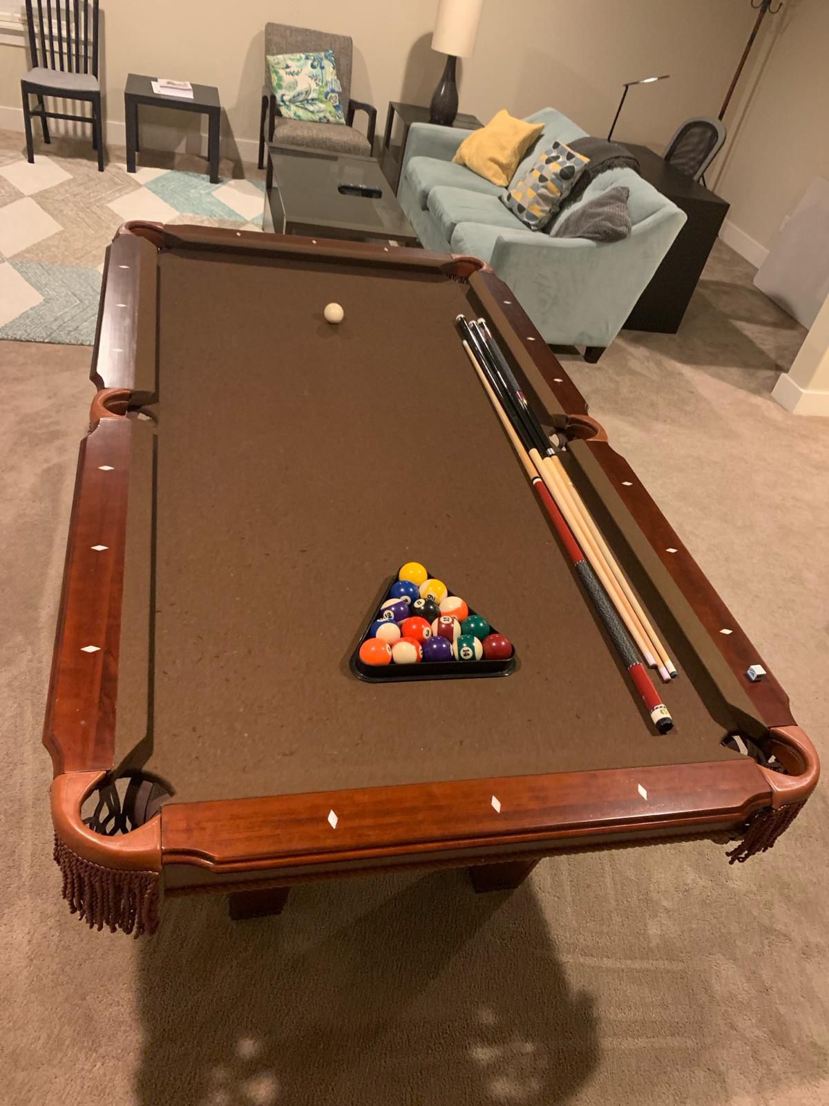 Title: Nice Pool Table To Have