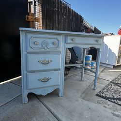 Desk And Chest/dresser