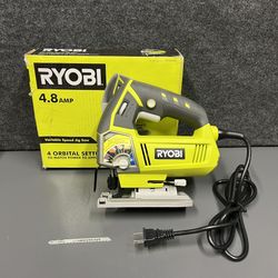 RYOBI 4.8 Amp Corded Variable Speed Orbital Jig Saw