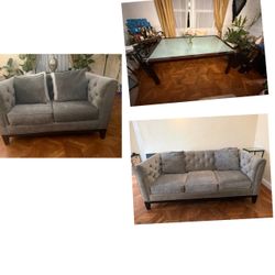  $650 – Full Living Room + Dining Set – Must Pick Up This Weekend