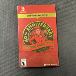Carmen Sandiego 40th Anniversary Edition For Nintendo Switch