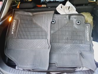 2014 Or 9th Generation Toyota Corolla Fitted Rubber Floor Mats