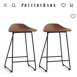 NEW POTTERY BARN COUNTER STOOLS 3