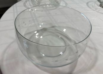 Princess House Heritage Crystal Salad Bowl