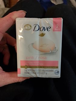 Dove Female Bar Soap 2 Pack Pink