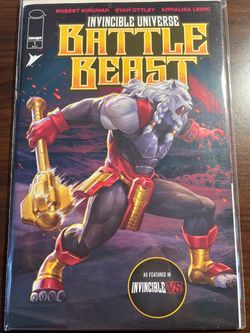 Image Comics / Comic Books Invincible: Battle Beast 1 Comic Con Panel Exclusive