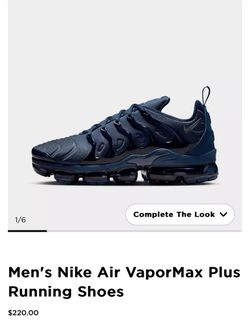 Blue vapormax plus