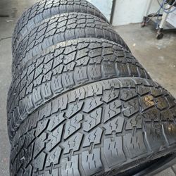 4 used tires  285 45r22 (114H) Nitto AT Terra Grappler G2 $299.00 all 4