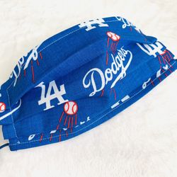 Dodgers Face Mask Kids Adults