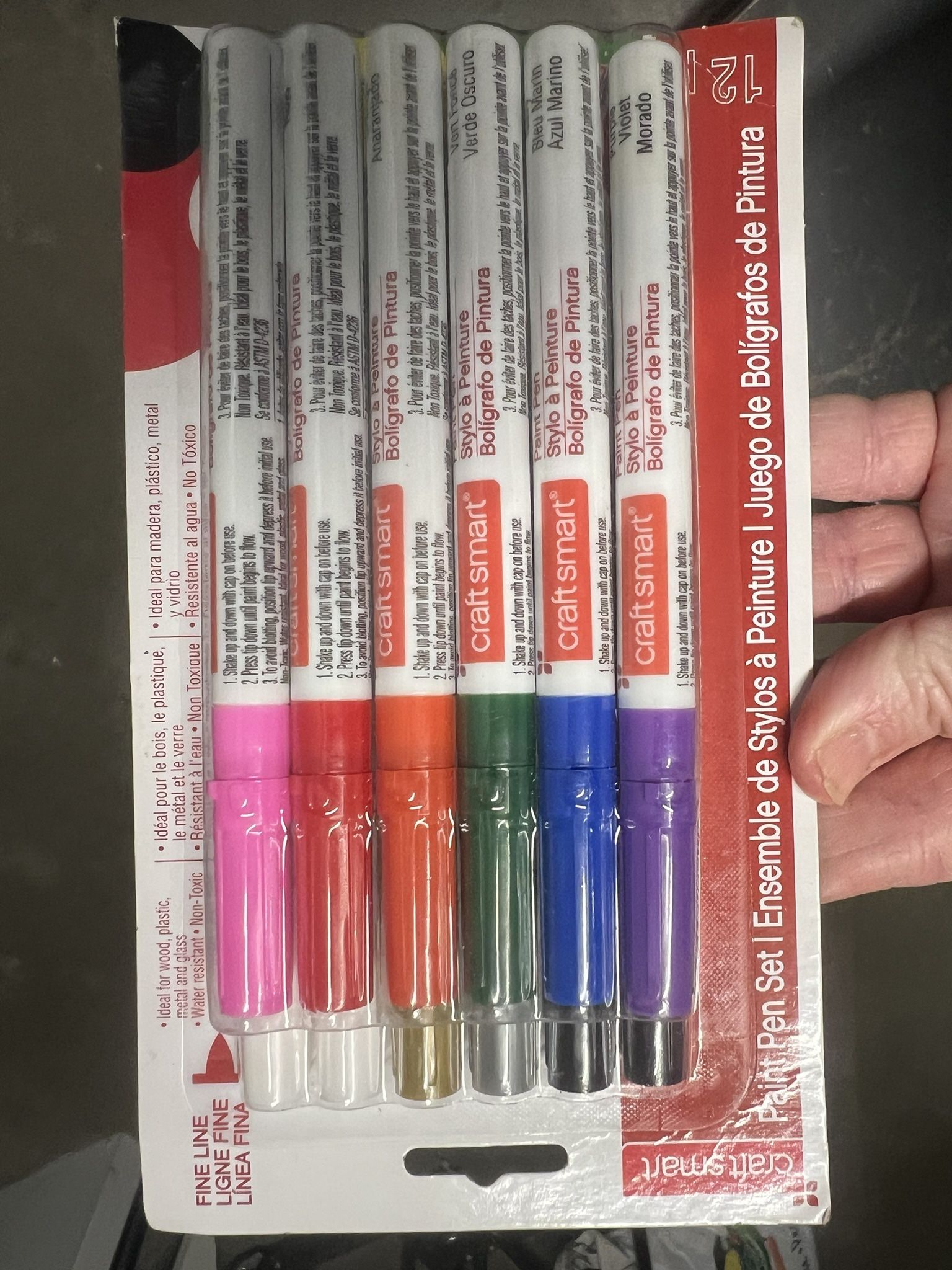 Craft Pens Fine Tip New Unopened