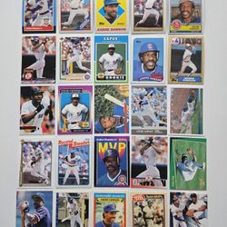 Andre Dawson (25) Different Baseball Card Lot