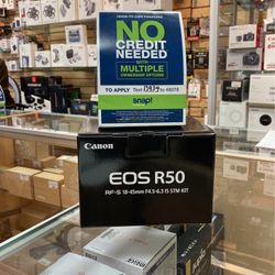 CANON R50 WITH 18-55MM