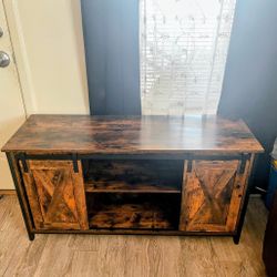 Rustic Wooden Tv Stand 