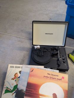 Crosley Record Player - Black